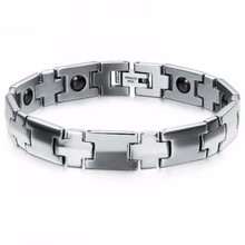 Fibo stainless steel time permanent multi tool magnetic bracelet jewelry